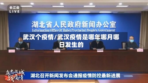 武汉个疫情/武汉疫情是哪年哪月哪日发生的